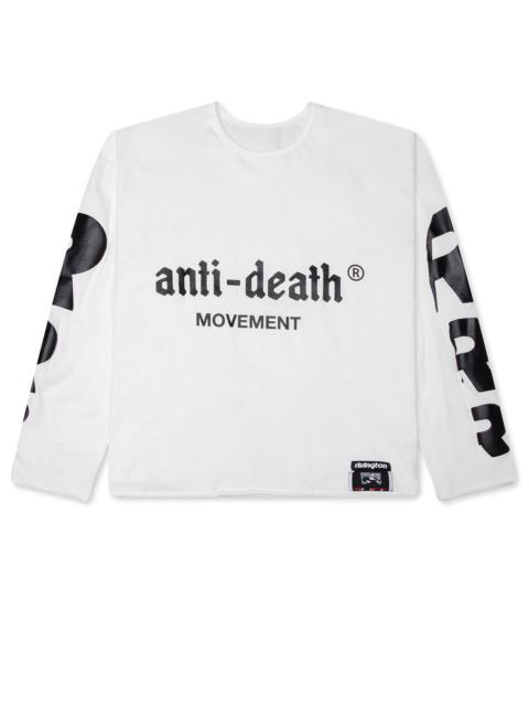 RRR123 Anti Death Enemy Long Sleeves Max White