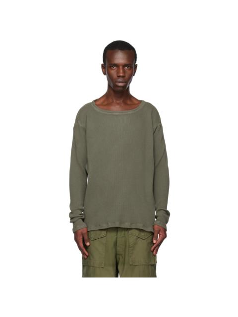 Khaki Crewneck Sweatshirt