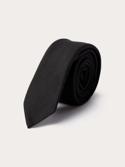 VALENTIE TIE IN WOOL AND SILK