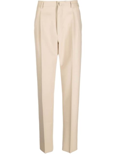 straight-leg trousers