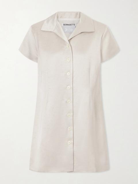 BERNADETTE York Dupioni Dress