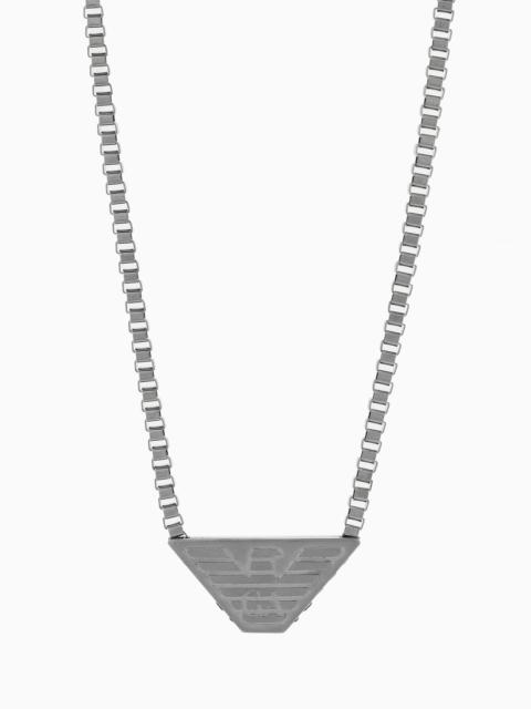 EMPORIO ARMANI Stainless Steel ID Necklace