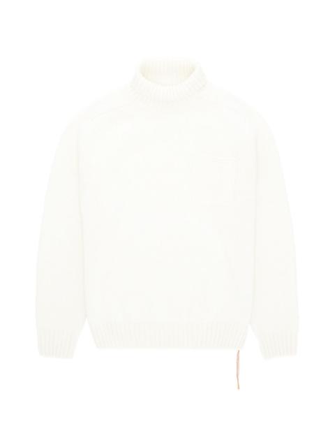 FORTELA Mallory pocket ribbed turtleneck sweater