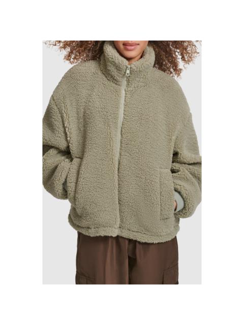 levi's Zip Front Teddy Jacket in Seafoam at Nordstrom