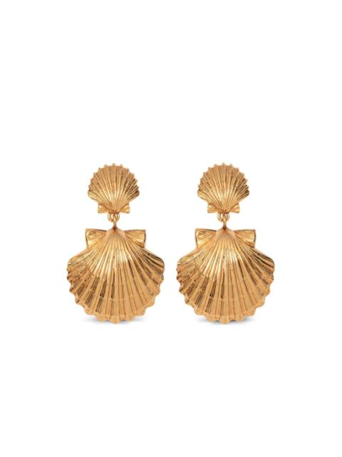 Caspian shell earrings