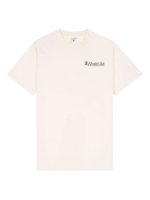 Sporty & Rich Health Club logo T-shirt