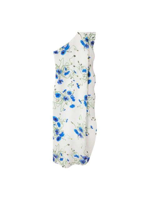 Stella McCartney Hammered Silk Cocktail Dress