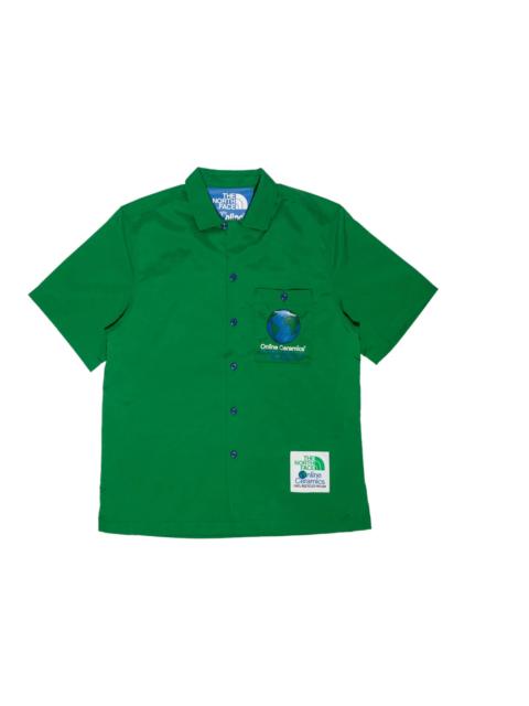 The North Face The North Face x Online Ceramics Button Front S/S Top Arden Green