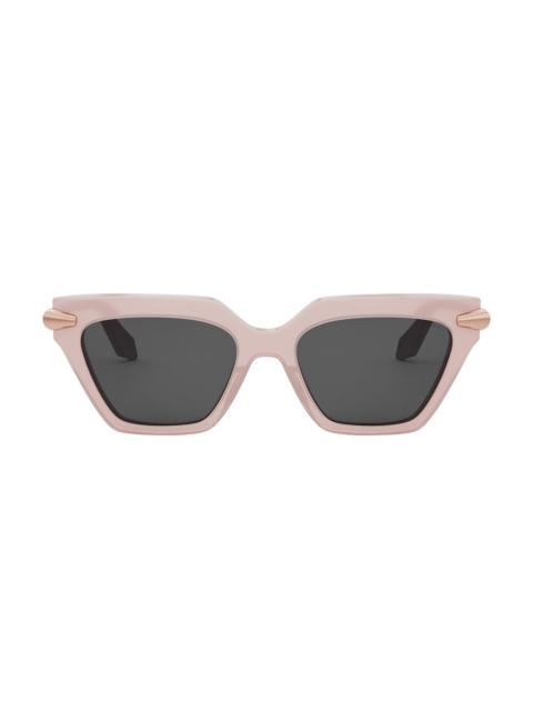 BVLGARI Women's Serpenti 53MM Cat-Eye Sunglasses - Dark Grey Pink