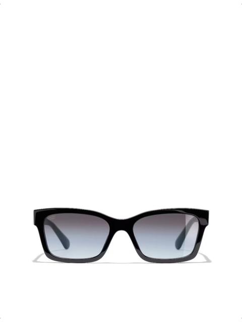 CHANEL CH5417 Square Acetate Sunglasses