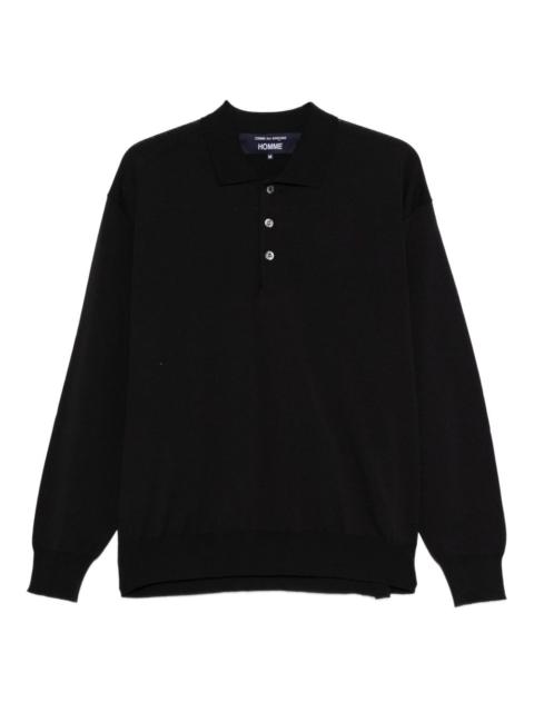 Comme Des Garçons long-sleeved polo shirt