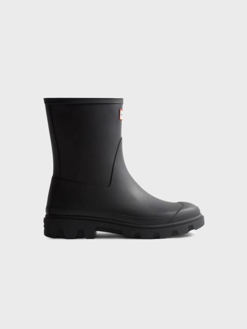 HUNTER Boots Unisex Downpour Short Black