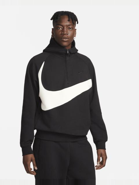 Nike Swoosh Men's 1/2-Zip Fleece Hoodie