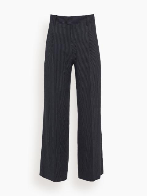 Romina Pant in Midnight/Ecru