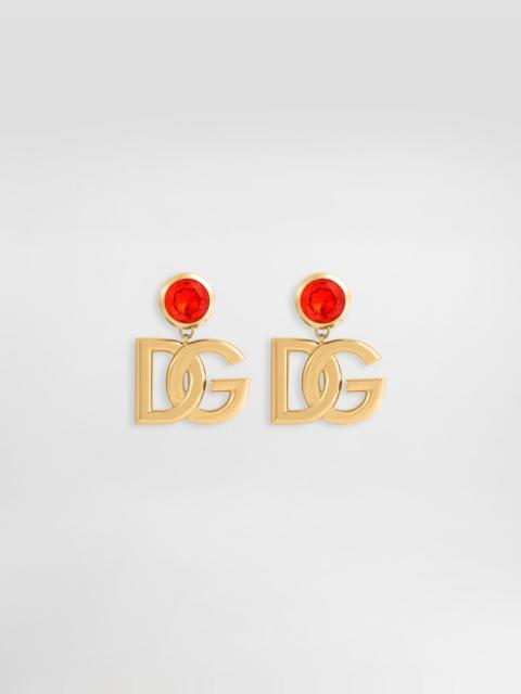 Dolce & Gabbana Clip earrings with logo