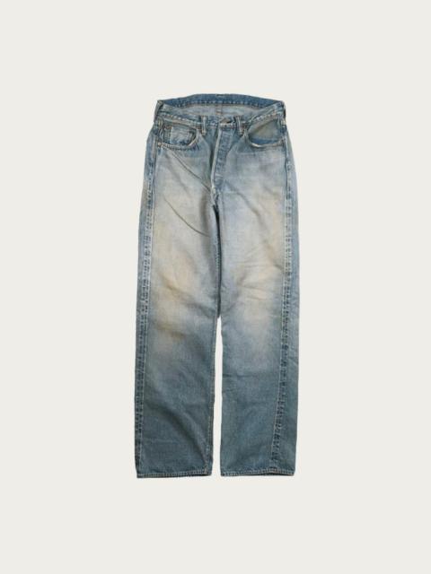 FULLCOUNT 1354-0105 Santa Monica Hand Wash Denim - Indigo Blue