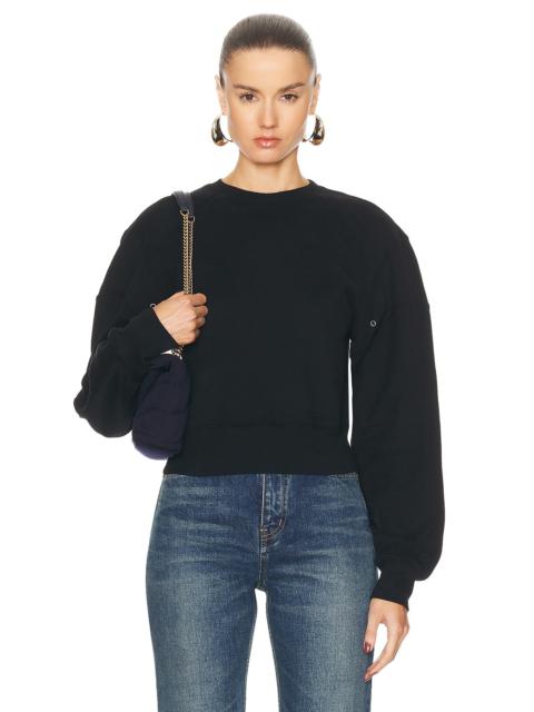 SAINT LAURENT Cropped Sweater