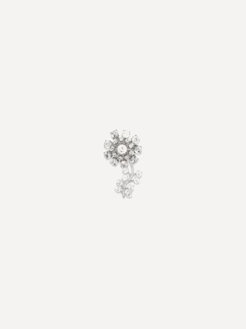 self-portrait Crystal Flower Brooch