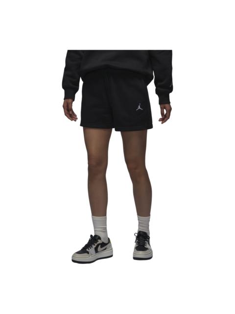 Jordan (WMNS) Air Jordan Brooklyn Fleece Shorts Asia Sizing 'Black' HJ1366-010