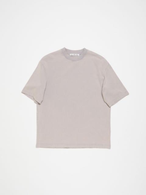 Acne Studios Crew neck t-shirt - Relaxed unisex fit - Dusty purple