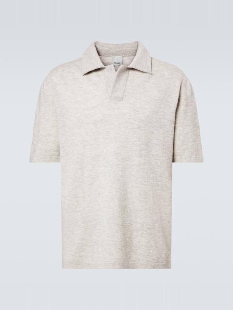 Allude Wool and cashmere polo sweater
