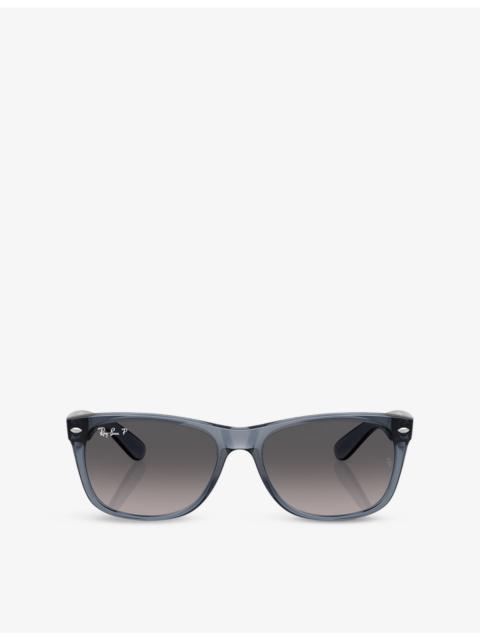 Ray-Ban RB2132 New Wayfarer Square-Frame Nylon Sunglasses
