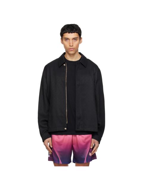 CASABLANCA Black Monogram Sports Jacket