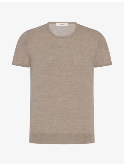 The Row Nova Short-Sleeve Cashmere Top
