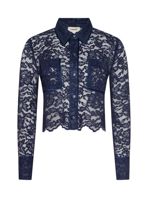 L'AGENCE Roelle Lace Blouse