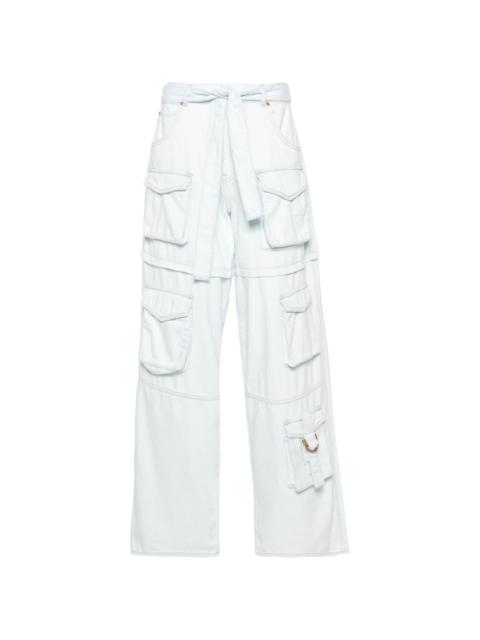 belted cargo pants