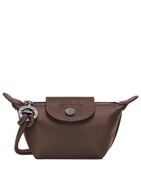 Longchamp Le Pliage Xtra Coin purse Mocha - Leather
