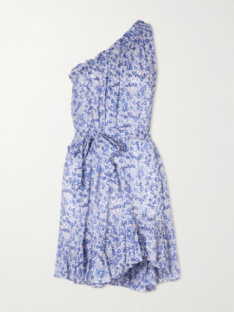 Isabel Marant Étoile Estella Floral-print Organic Cotton Mini Dress