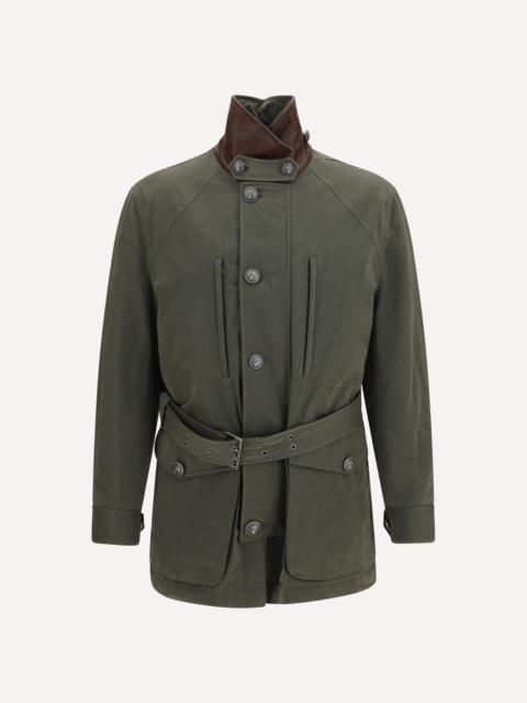 Brunello Cucinelli Belted waterproof Jacket