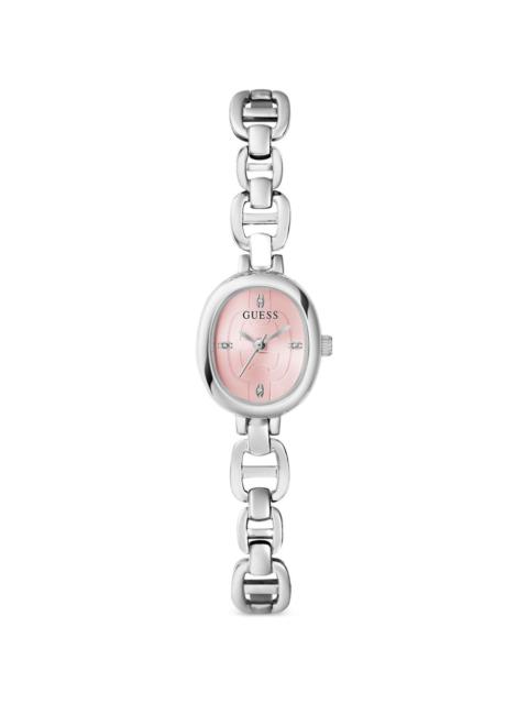 GUESS USA chain-link 21mm watch