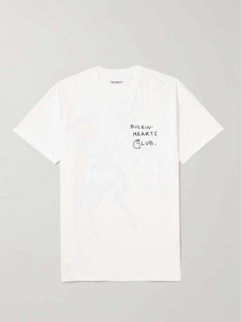Carhartt + Pepe Tirelli Printed Cotton-Jersey T-Shirt