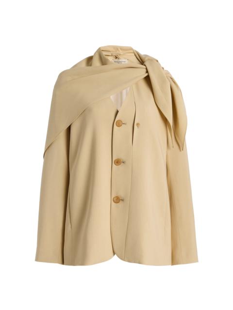 KALLMEYER Jamie Cady Scarf Blazer neutral