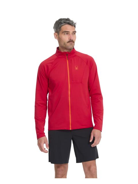 SPYDER Men's GridWeb™ Fleece - Spyder Red