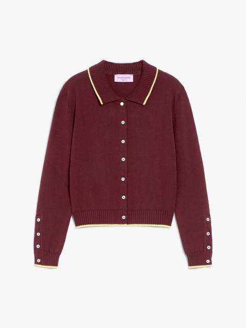 WEEKEND Max Mara ZERO Soft cotton yarn cardigan