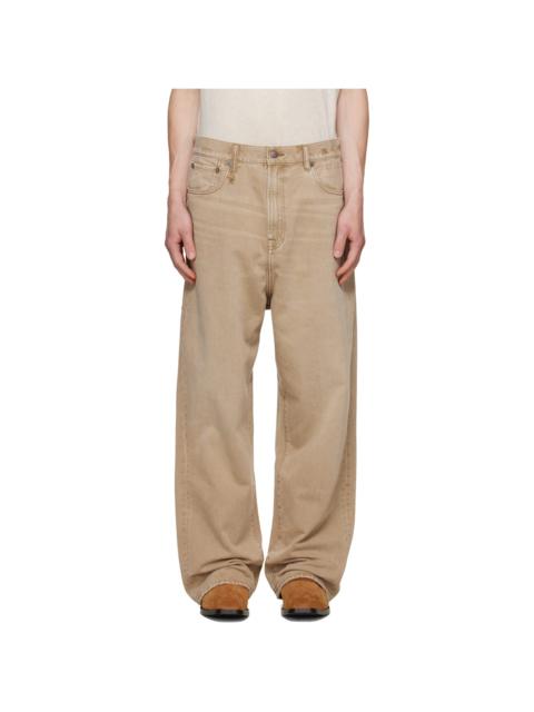R13 Beige Venti Jeans
