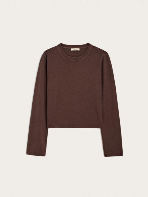 Madewell The Shrunken Long-Sleeve Tee in Vintage Jersey
