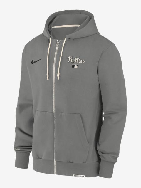 Nike Philadelphia Phillies Authentic Collection Travel Men's Nike Dri-FIT MLB Full-Zip Hoodie