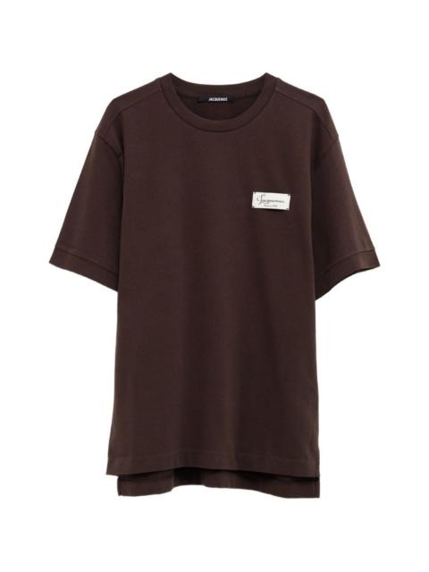 JACQUEMUS COTTON JERSEY T-shirt