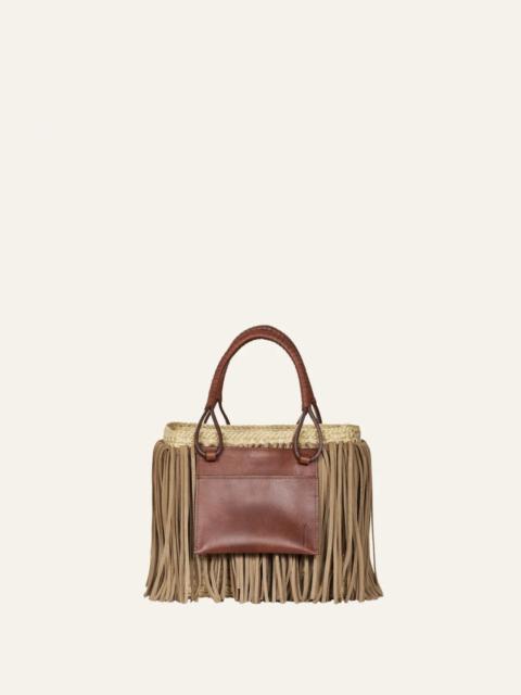 Johanna Ortiz Lifeways Mini Bag in Beige
