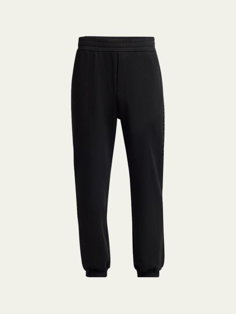 Moncler Men's Fleece Logo Sweatpants