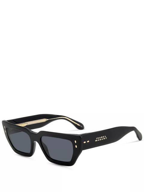 Isabel Marant Rectangular Sunglasses, 54mm