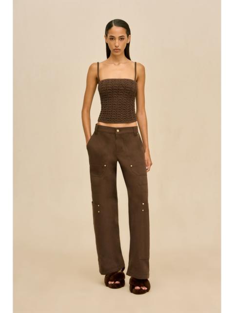 Cult Gaia WYNN LOW RISE PANT