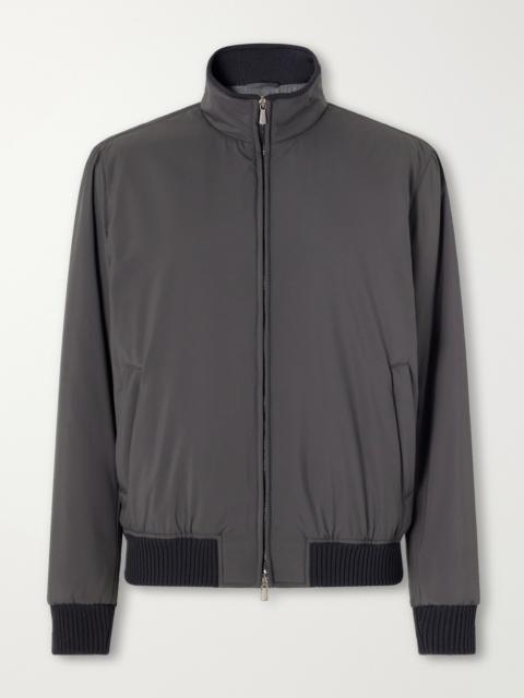 THOM SWEENEY Nylon Bomber Jacket
