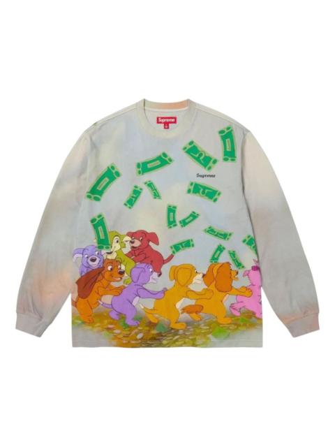Supreme Supreme All Dogs Go To Heaven Long-Sleeve T-Shirt 'Day' FW25KN99-DAY