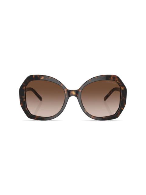 GIORGIO ARMANI oversized tinted-lenses sunglasses