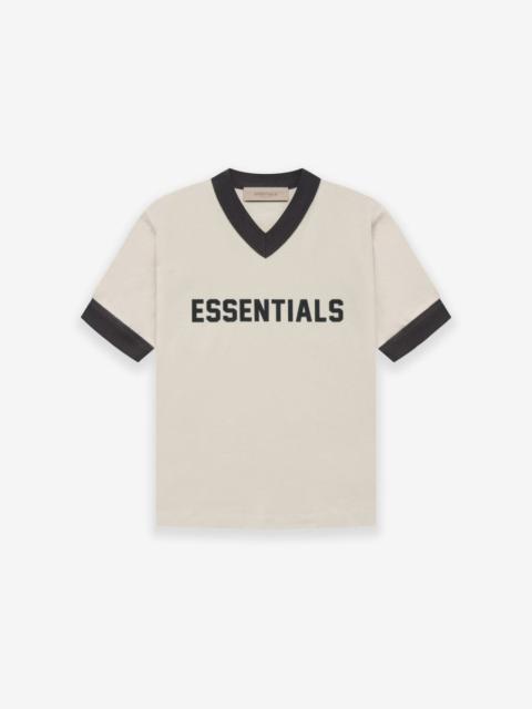 ESSENTIALS V-NECK  TEE